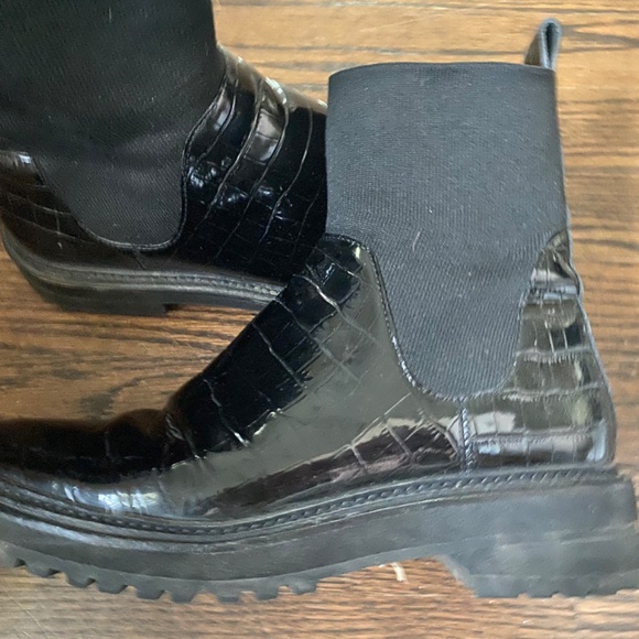 Loeffler randall patent leath boots - Picture 2 of 5